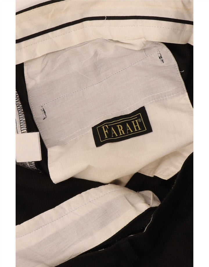 Мужские прямые брюки Farah W42 L30 черные