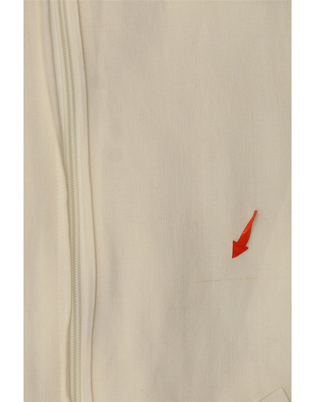 Женский бомбер VINTAGE UK 12, средний цвет из вискозы с цветными блоками белого цвета