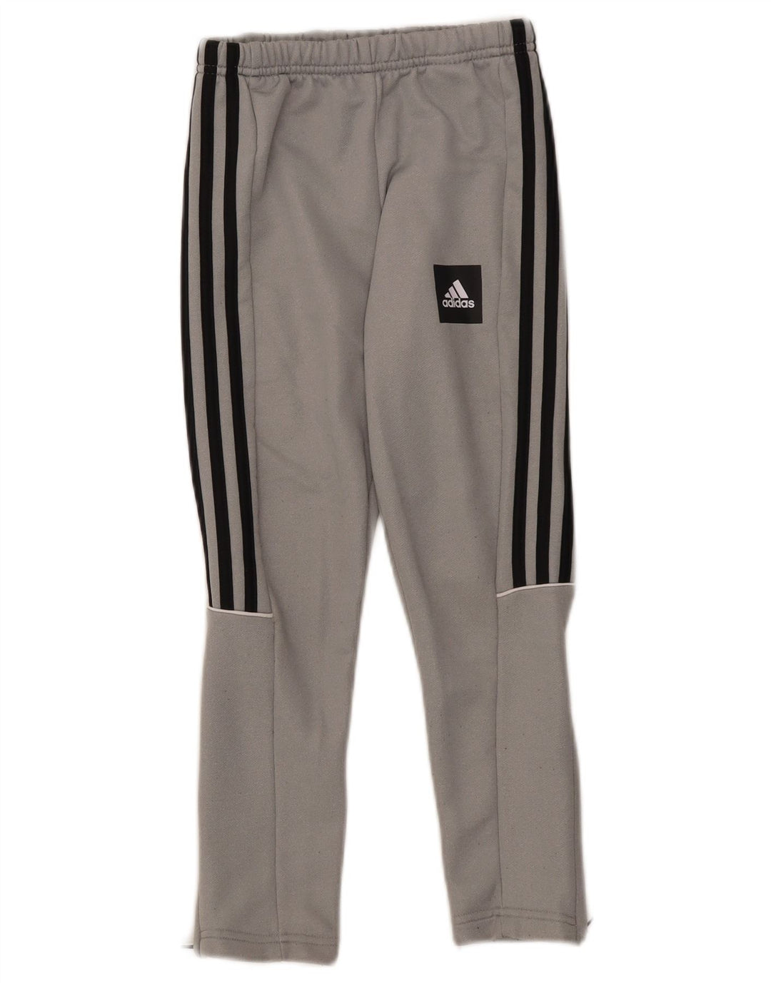 Спортивные брюки Adidas Aeroready для мальчиков 7-8 лет, серый полиэстер