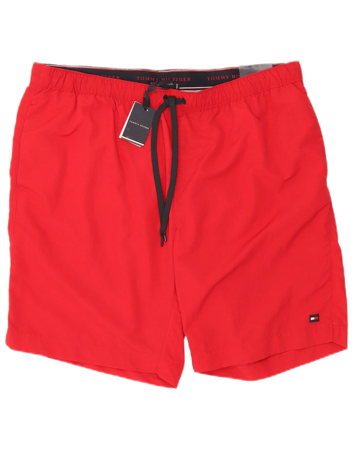 Мужские шорты для плавания Tommy Hilfiger 4XL, красный полиэстер