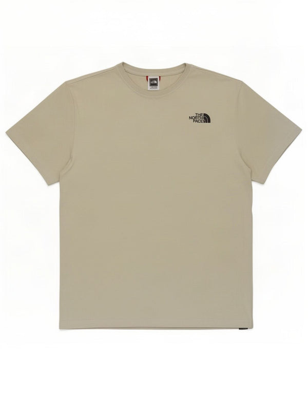 Мужская футболка с графическим рисунком The North Face, большой зеленый хлопок