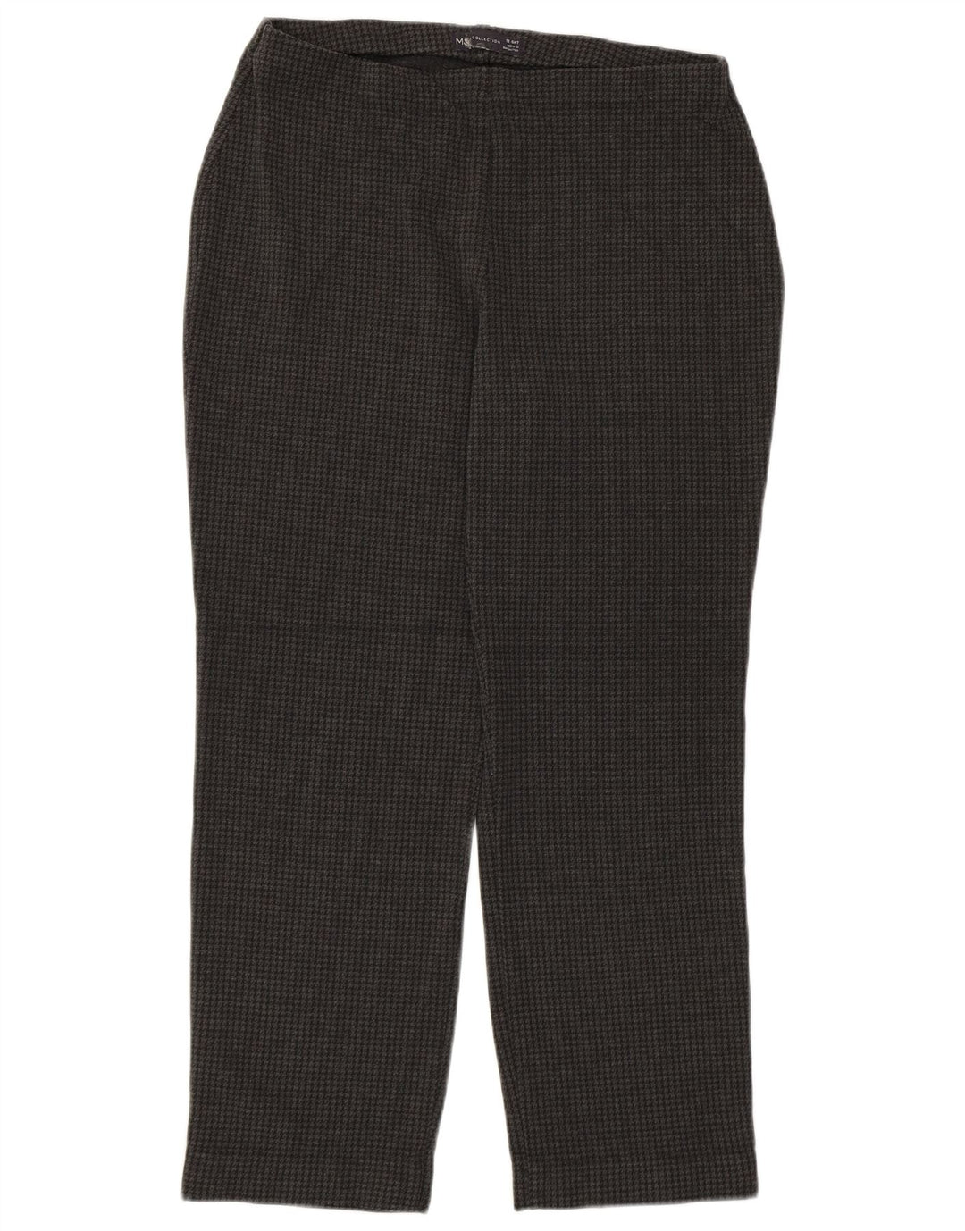 Женские укороченные брюки Marks & Spencer UK 12 Medium W30 L26 Серые