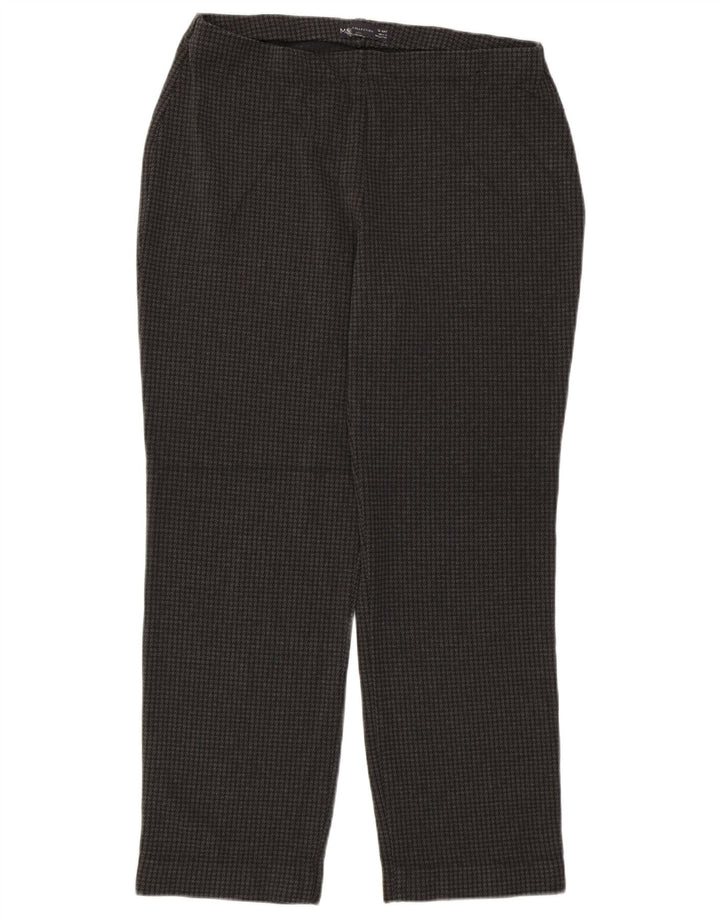 Женские укороченные брюки Marks & Spencer UK 12 Medium W30 L26 Серые