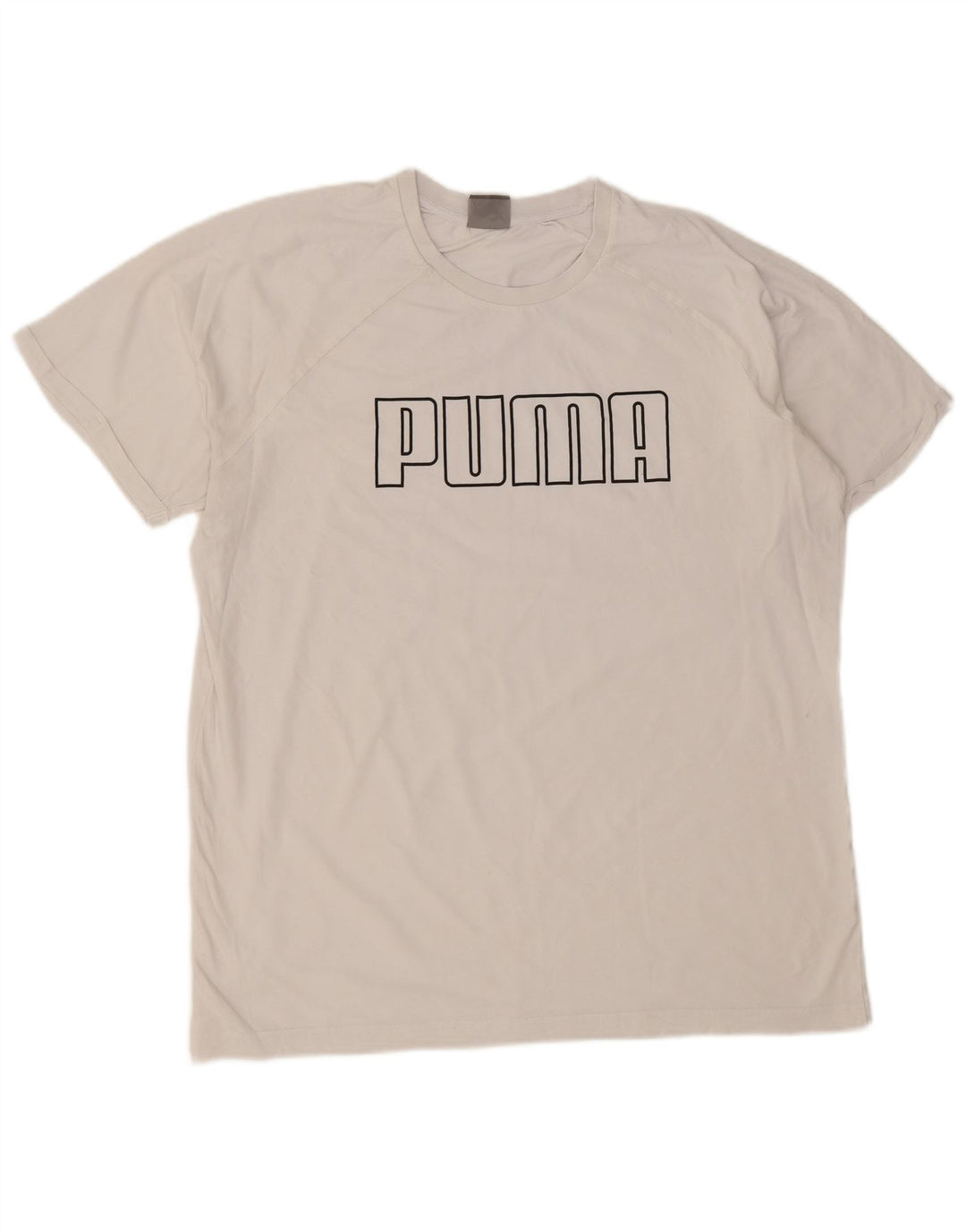 Мужская футболка с рисунком Puma, большая белая