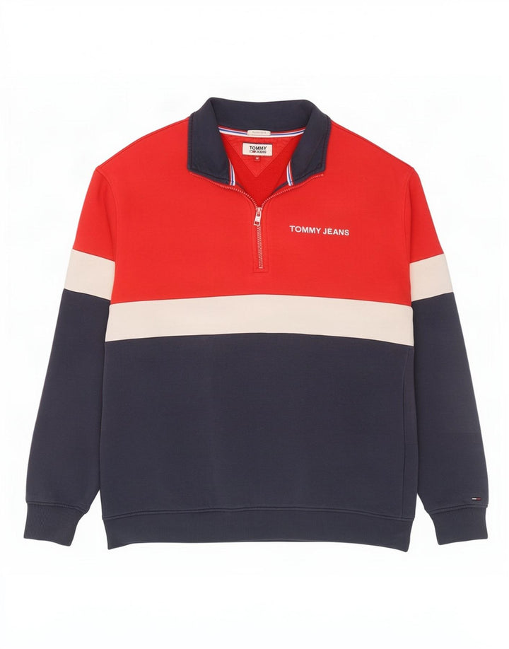 Мужской джемпер свободного кроя Tommy Hilfiger, средний разноцветный