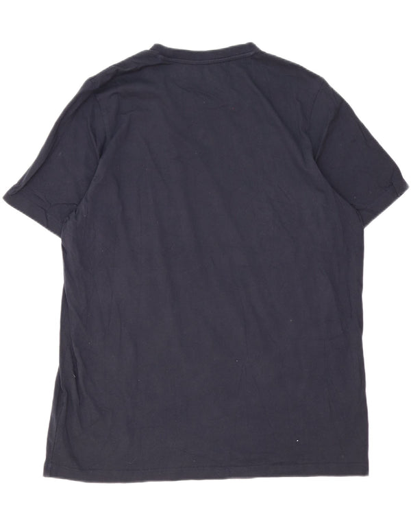 Adidas Мужская футболка с рисунком Top XL Темно-синий хлопок
