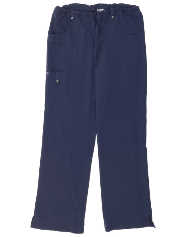 Женские прямые брюки-карго Dickies, большие W34 L33, темно-синий, полиэстер