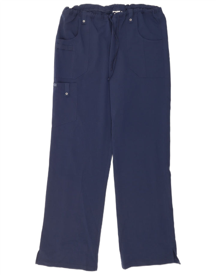 Женские прямые брюки-карго Dickies, большие W34 L33, темно-синий, полиэстер
