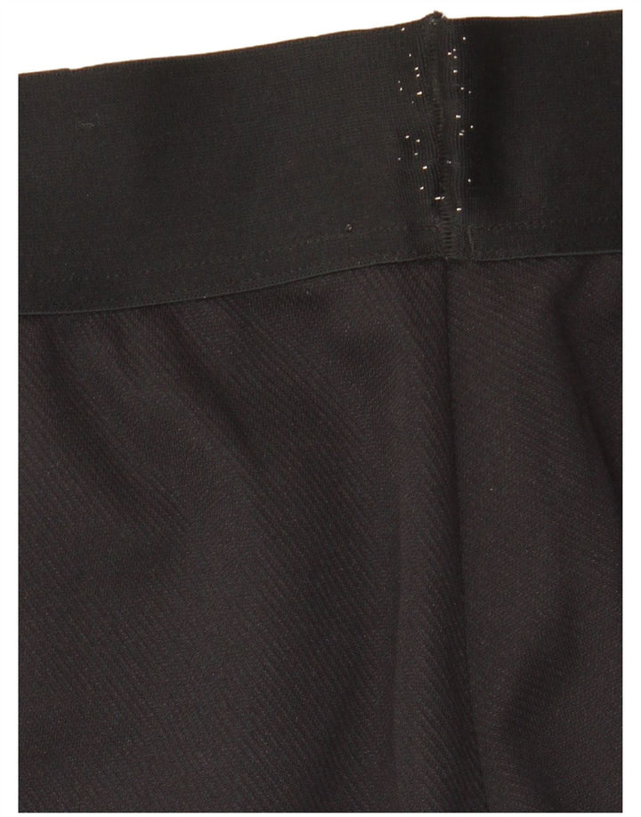 Женские спортивные брюки ADIDAS UK 8/10, маленькие черные, полиэстер