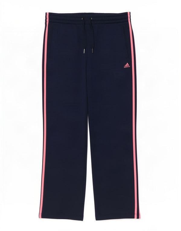 Женские спортивные брюки Adidas Climalite UK 12/14, средний темно-синий