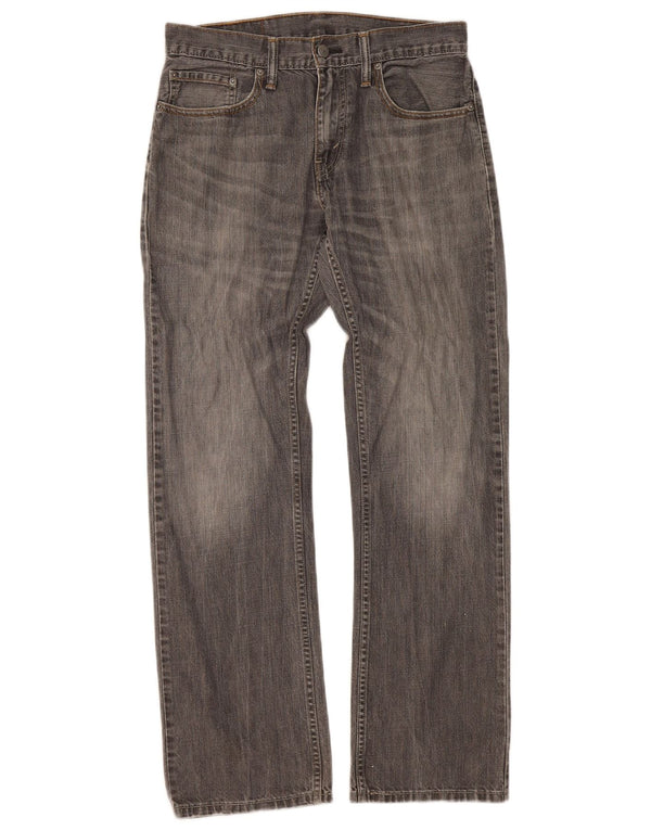Женские прямые джинсы Levi's 514 W32 L32 Серые хлопковые