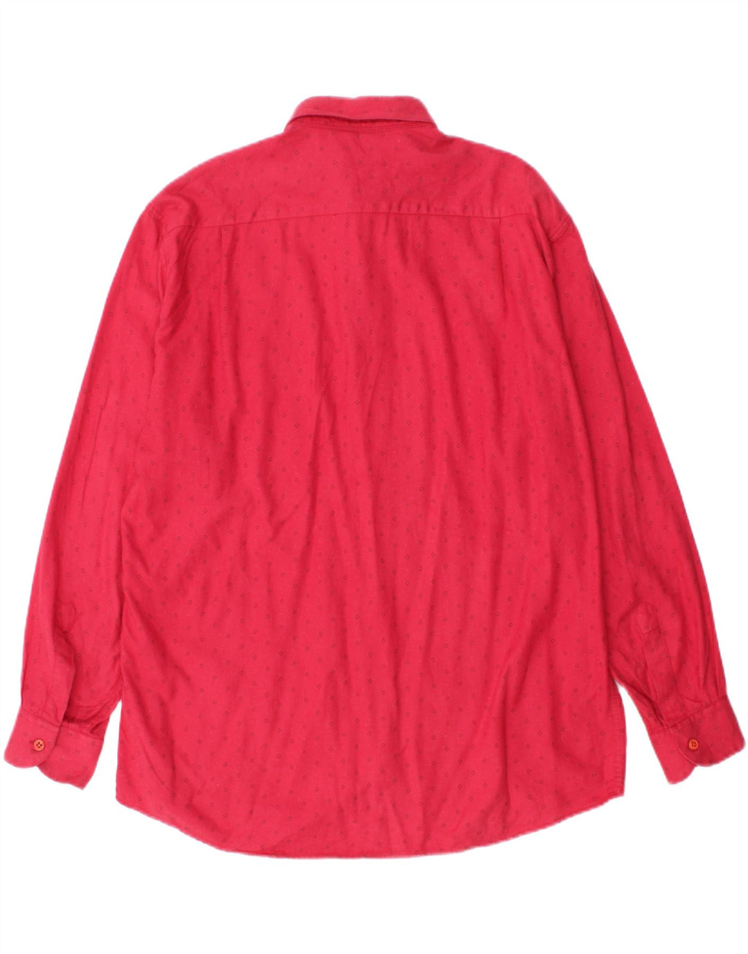 PACKARD Mens Shirt Medium Red Geometric Vintage Packard and Second-Hand Packard from Messina Hembry 