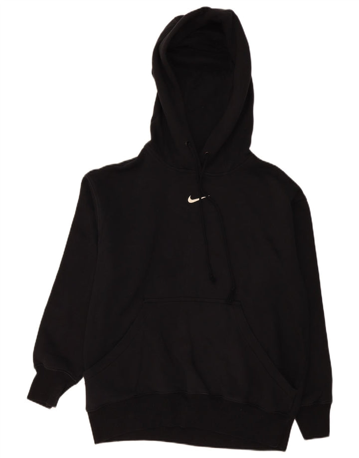 Мужской джемпер с капюшоном Nike, маленький черный, хлопок