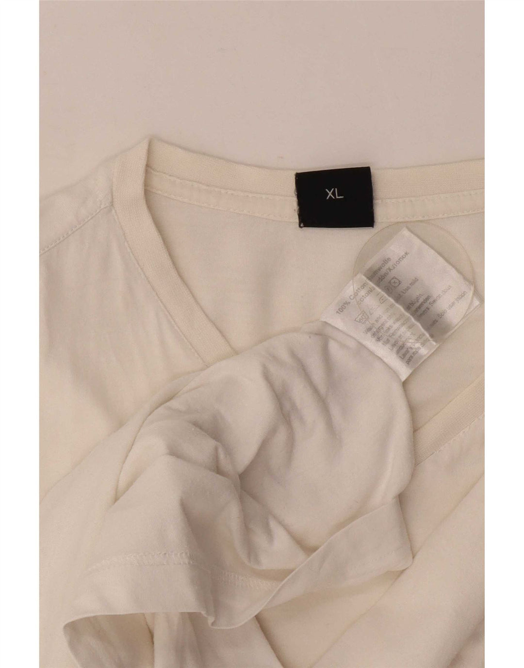 Мужская футболка Hugo Boss Top XL, белый хлопок