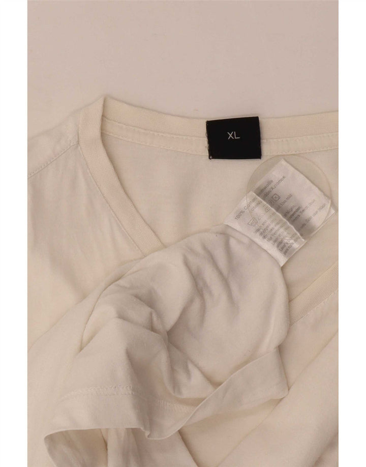 Мужская футболка Hugo Boss Top XL, белый хлопок