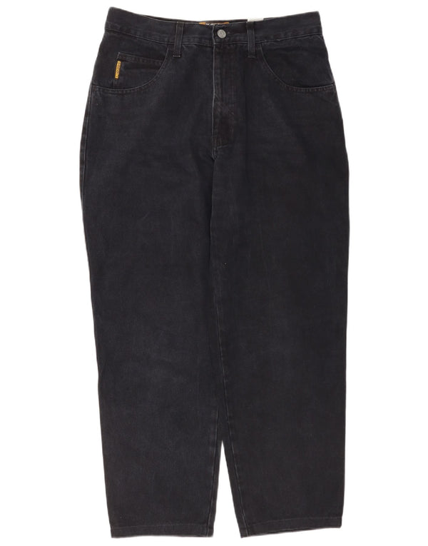 Женские зауженные джинсы Armani W30 L28, черный хлопок