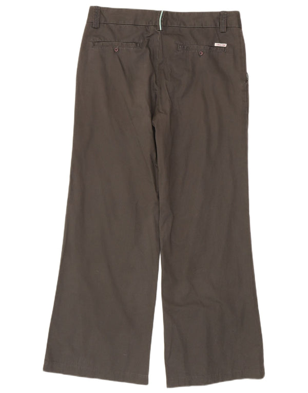 Женские широкие брюки чинос White Stuff, Великобритания, 10 маленьких размеров, W32 L29, серый хлопок