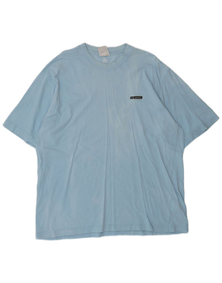 Мужская футболка ADIDAS Top XL, синяя, хлопок