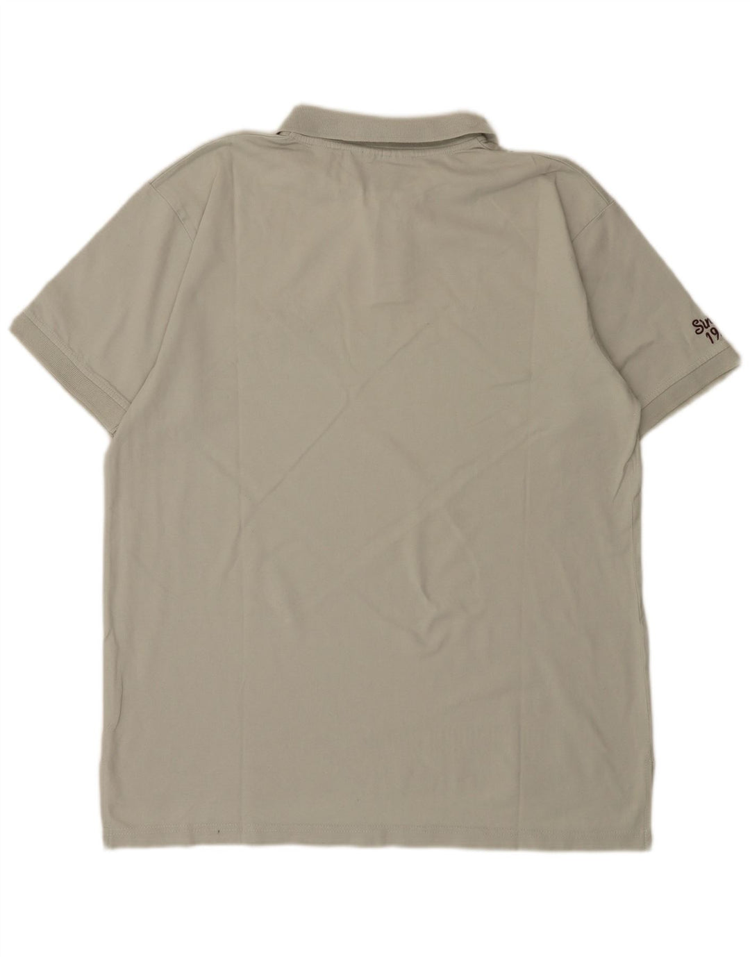 Мужская рубашка-поло с рисунком Umbro, большая серая хлопковая ткань