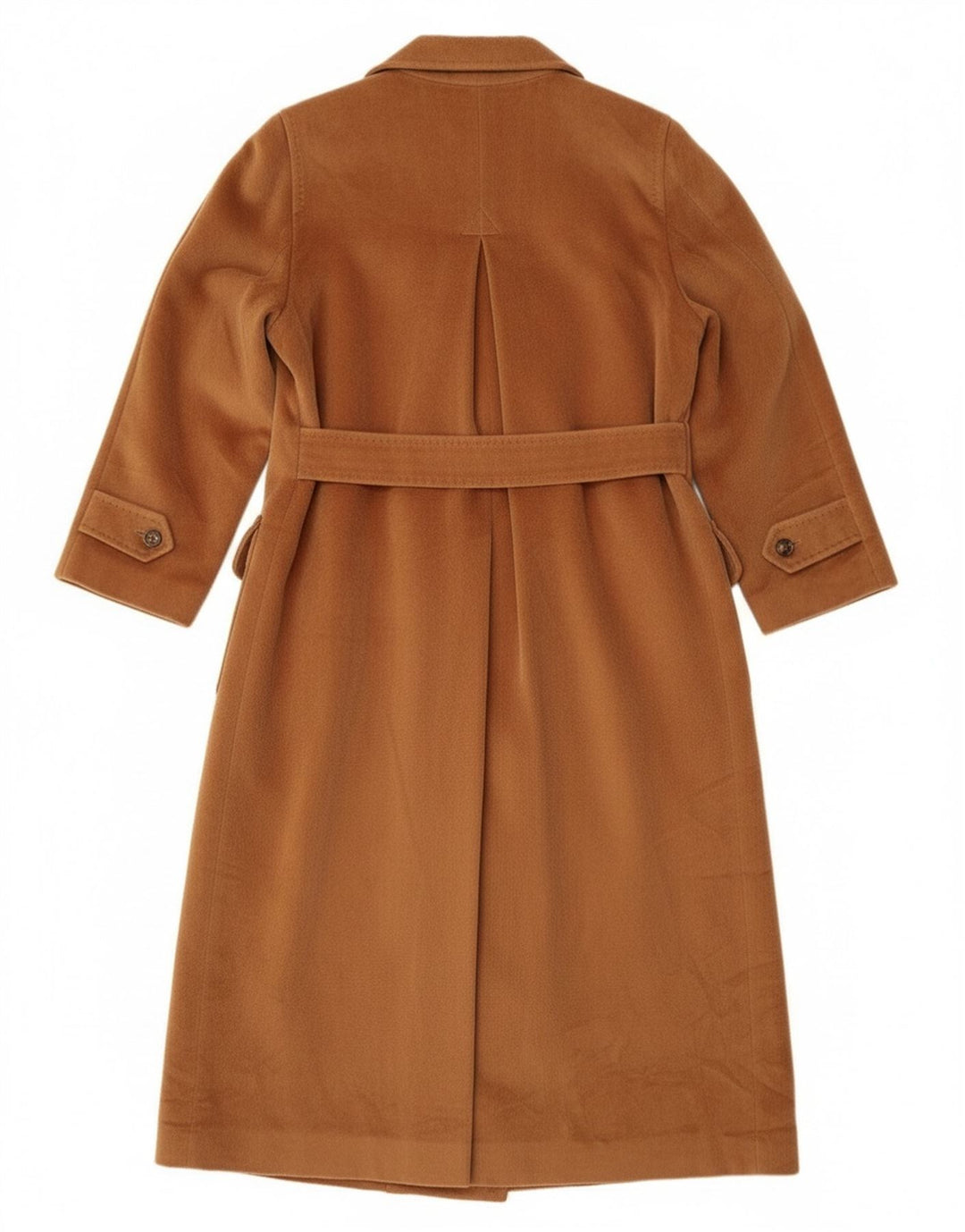 Женское двубортное пальто Piacenza UK 14, большой размер, коричневая шерсть