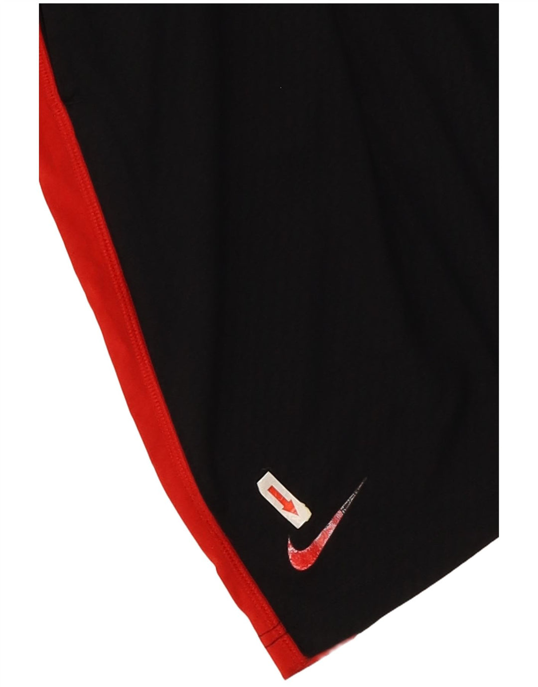 Мужские спортивные шорты Nike Dri Fit, большие черные полиэстер с цветными блоками