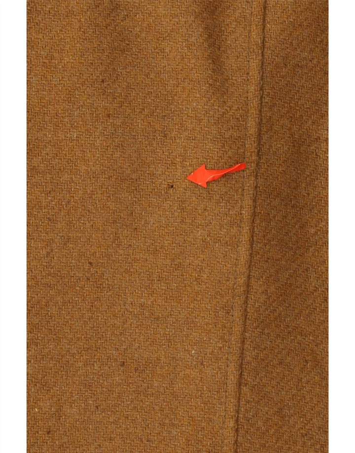 Винтажный мужской пиджак на 3 пуговицах IT 48, средний бежевый, шерсть