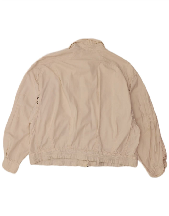 Мужская куртка-бомбер Ciao IT 48 Medium Off White Cotton