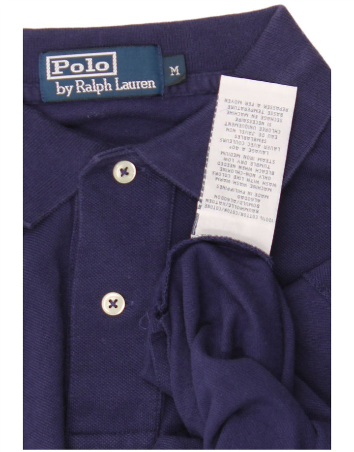 Мужская рубашка Polo Ralph Lauren, средний темно-синий хлопок