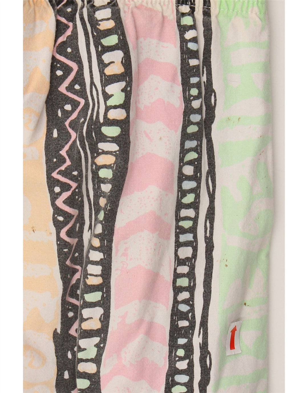 Женские зауженные брюки с высокой талией Blues W34 L31, разноцветные с геометрическим рисунком