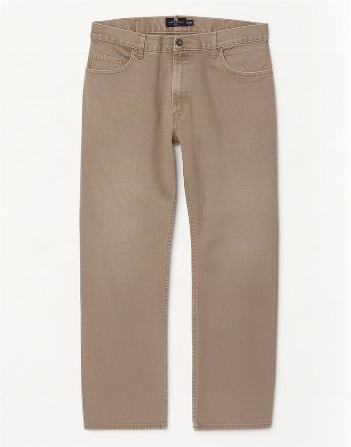 Мужские прямые джинсы Marks & Spencer Blue Harbour W36 L29, серый хлопок