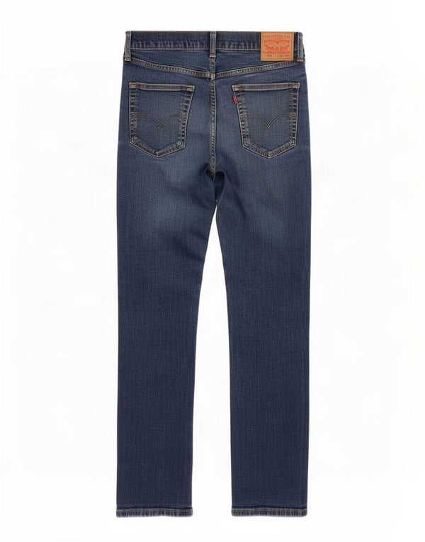 Мужские прямые джинсы Levi's 514 W33 L32 синие, хлопок
