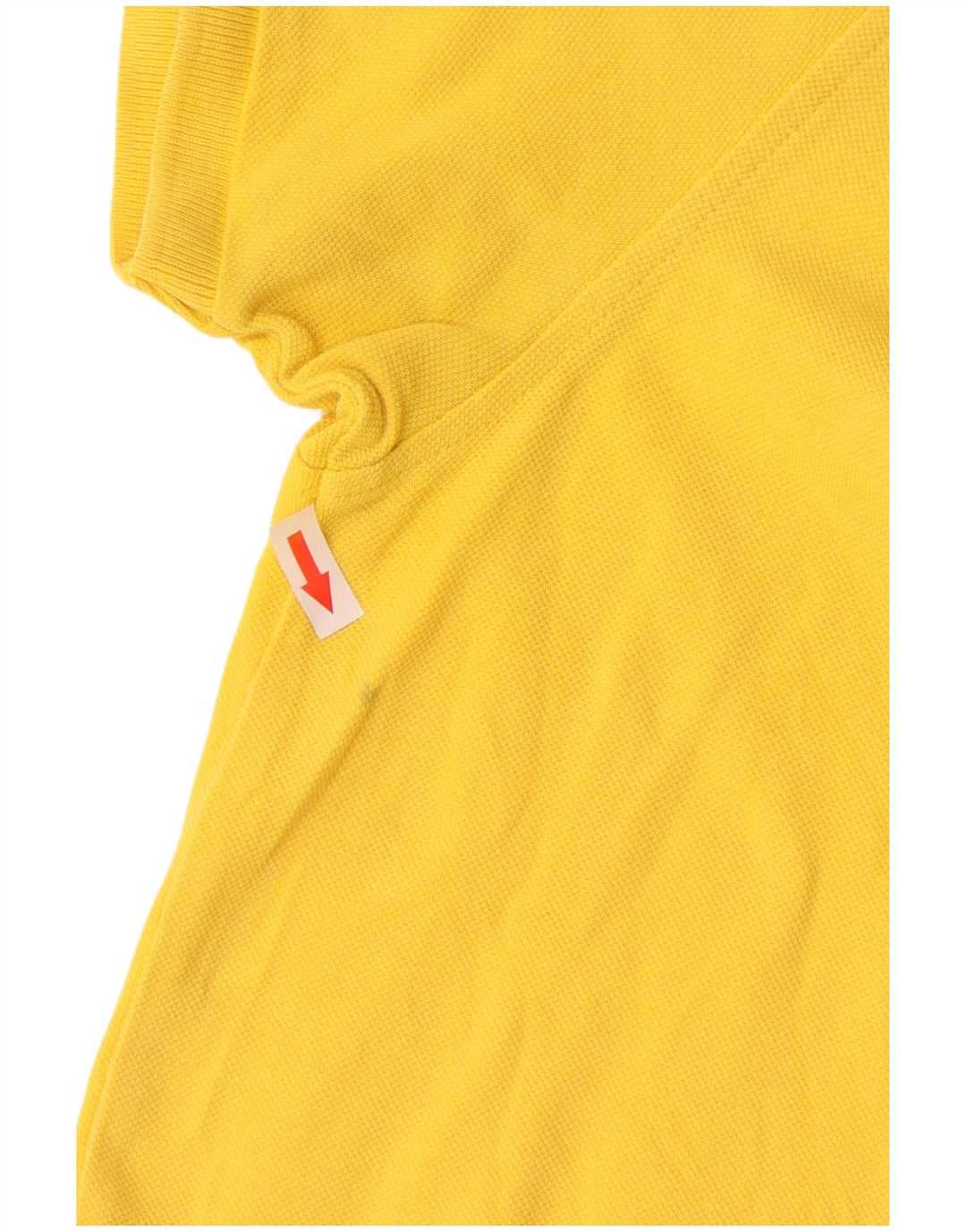 Мужская рубашка-поло Lyle & Scott из хлопка среднего желтого цвета