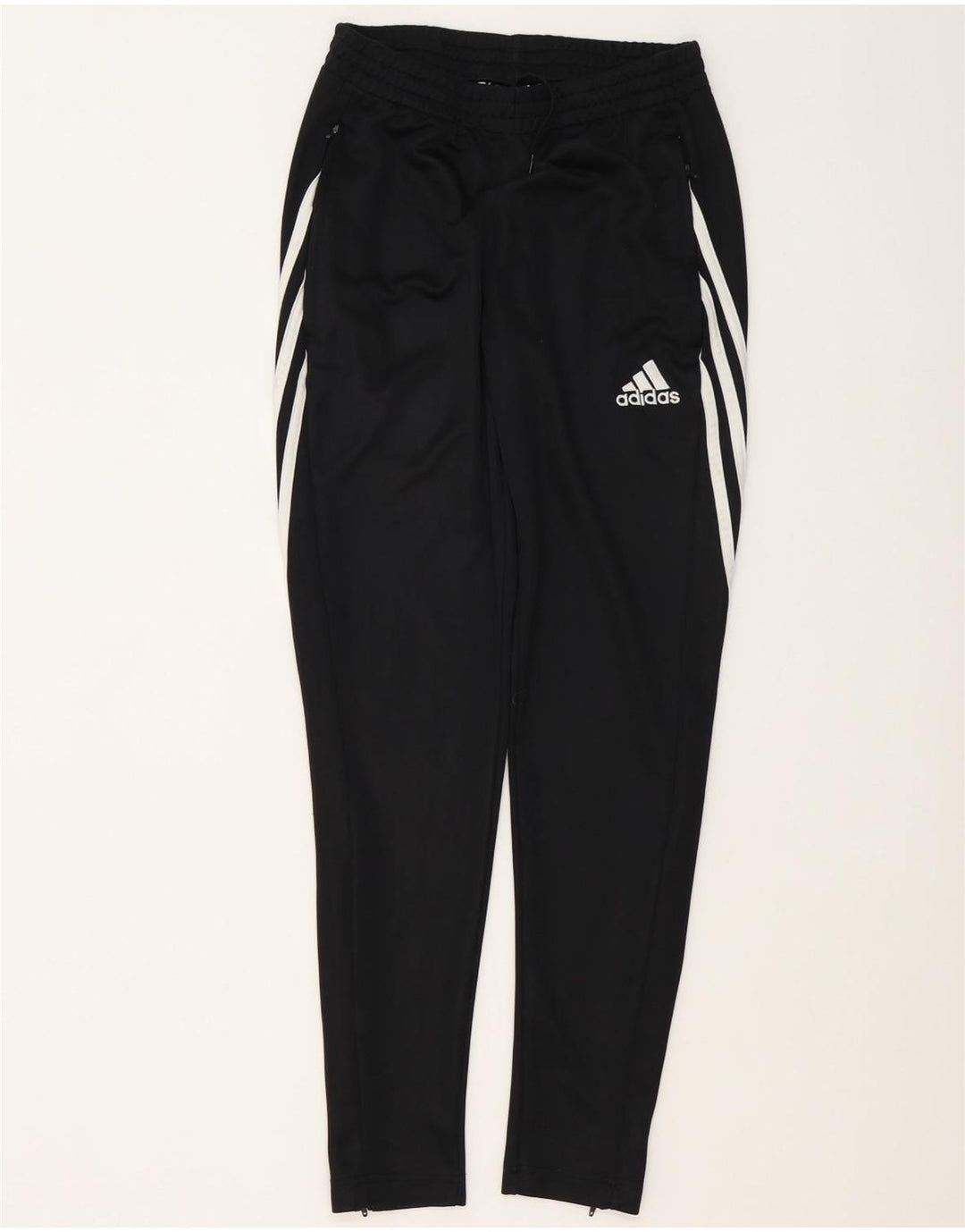 Мужские спортивные брюки Adidas Climalite, маленький черный полиэстер