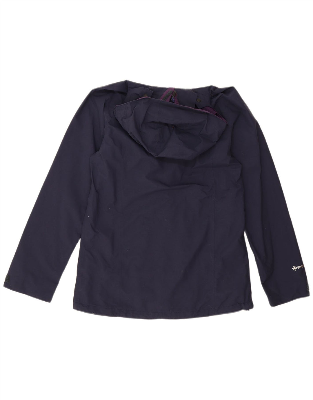 Berghaus Женская дождевик с капюшоном Gore-Tex UK 12 Средний Темно-Синий
