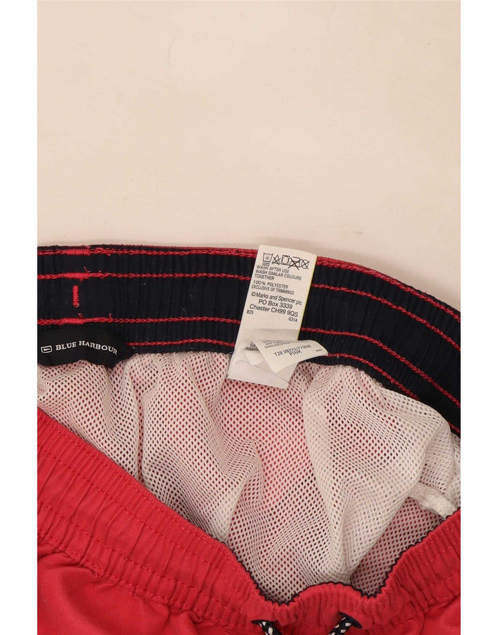 Мужские шорты для плавания Marks & Spencer Blue Harbour, полиэстер, средний розовый цвет
