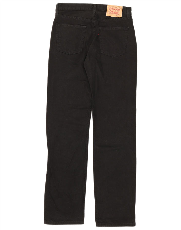 Мужские прямые джинсы Levi's 751 W31 L34, черный хлопок