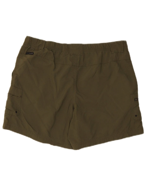 Мужские шорты-карго Columbia Medium W32, зеленый полиэстер