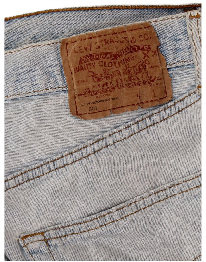 Мужские джинсовые шорты LEVI'S 501 W30 Medium Blue