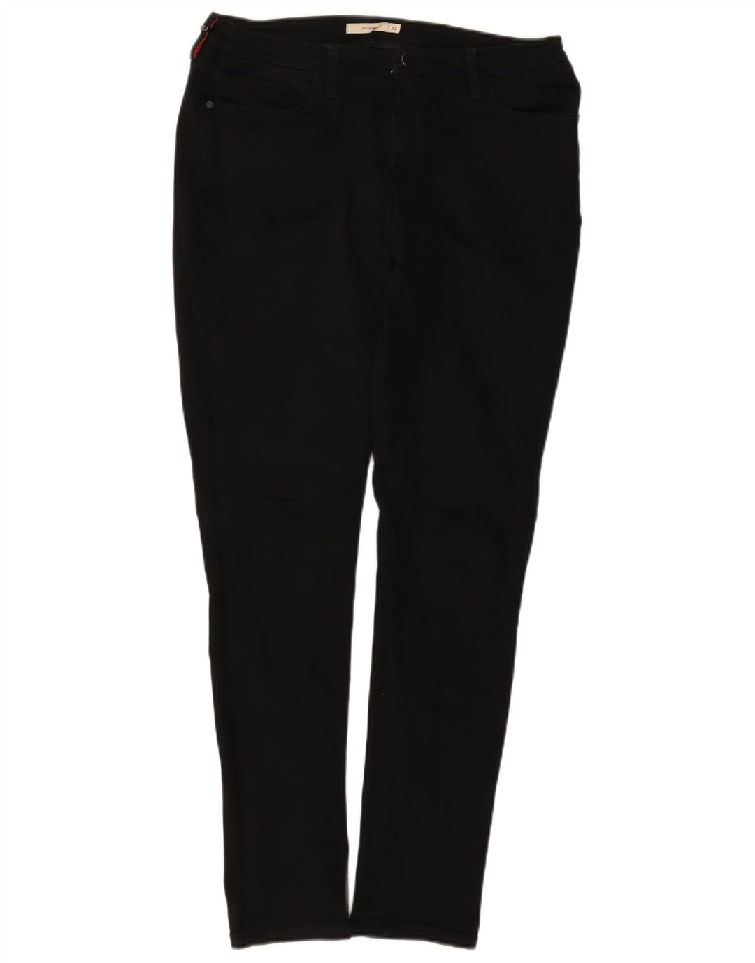 Женские джинсы скинни Levi's 711 W32 L30, черный хлопок