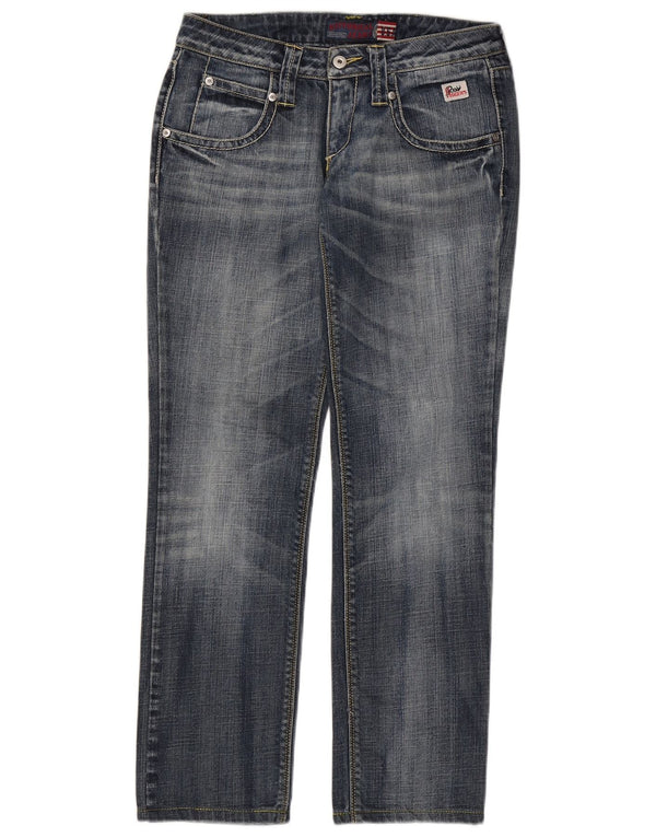 Женские прямые джинсы Roy Rogers Seven Bell IT 42 Medium W28 L29 Синие