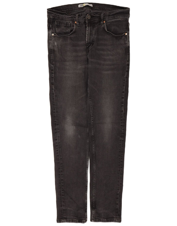 Джинсы мужские узкие Zara W32 L30 черные