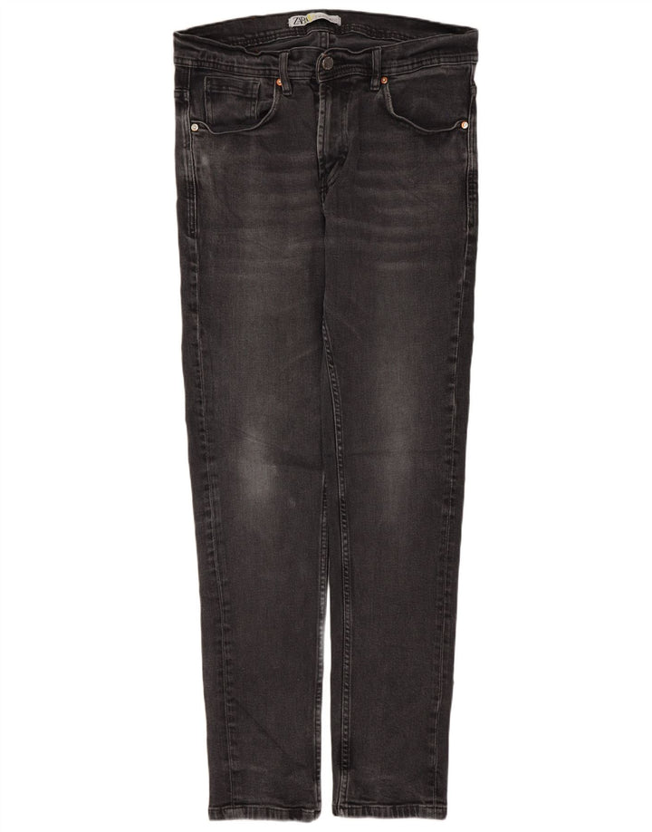 Джинсы мужские узкие Zara W32 L30 черные
