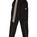 ADIDAS Boys Climalite Tracksuit Trousers 15-16 Years  Black Polyester Vintage Adidas and Second-Hand Adidas from Messina Hembry 