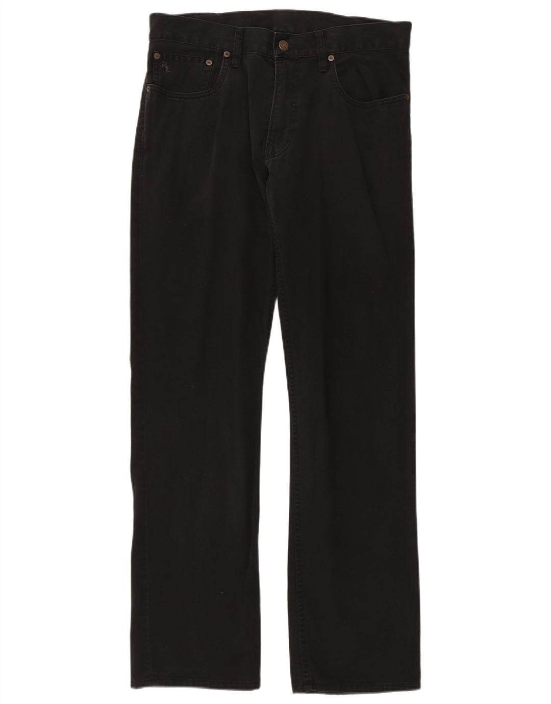 Мужские прямые джинсы POLO RALPH LAUREN W32 L32, черный хлопок