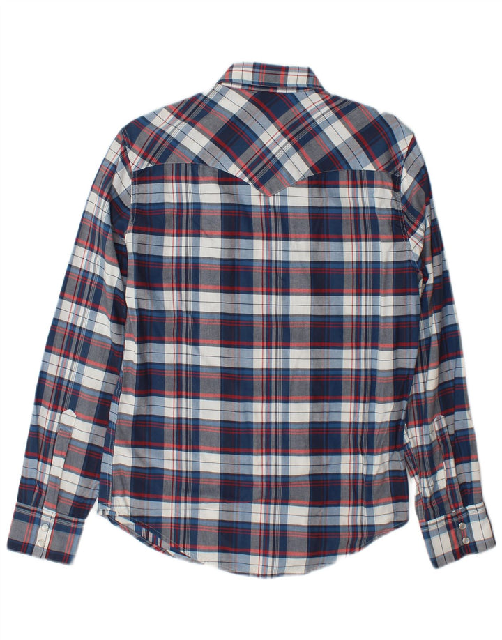 Мужская рубашка Levi's маленькая синяя клетка