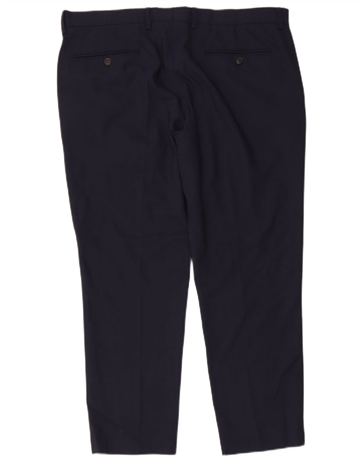 Мужские брюки узкого кроя ZARA W36 L26 Темно-синие
