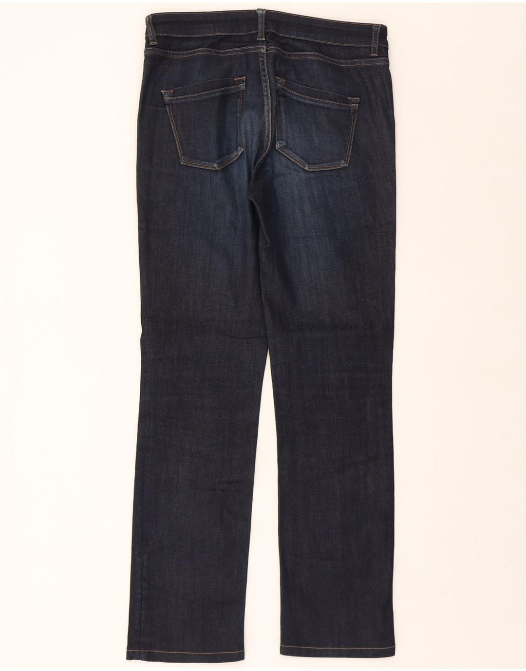 MASSIMO DUTTI Womens Straight Jeans EU 38 Small W28 L28 Navy Blue Vintage Massimo Dutti and Second-Hand Massimo Dutti from Messina Hembry 