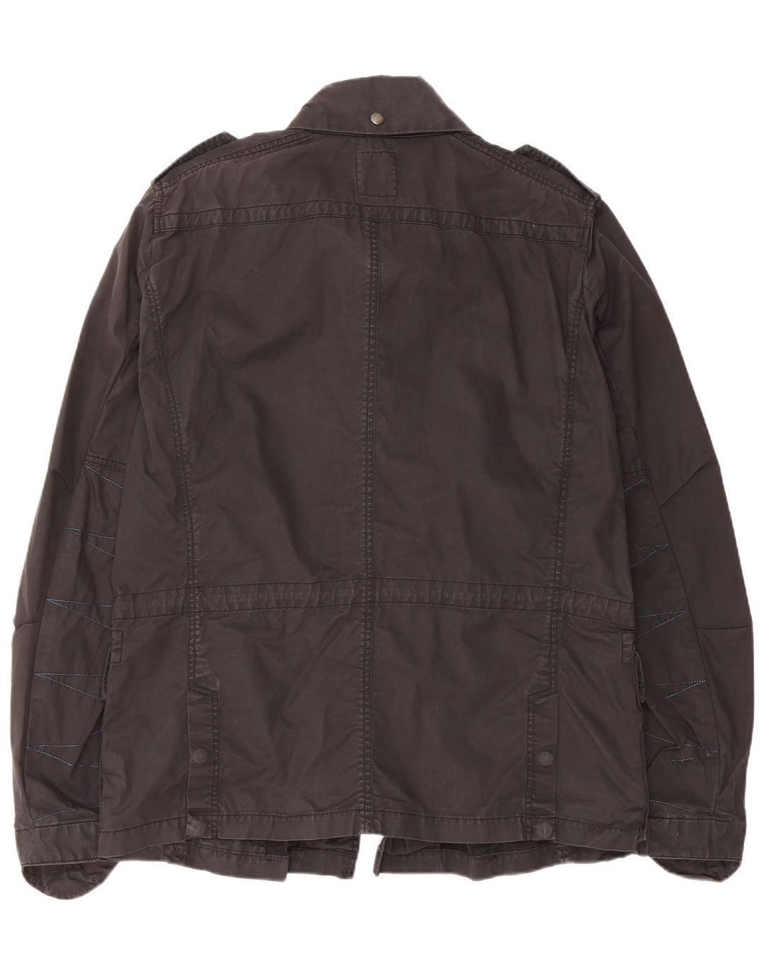 Мужская куртка DIESEL в стиле милитари UK 44 2XL, черный хлопок