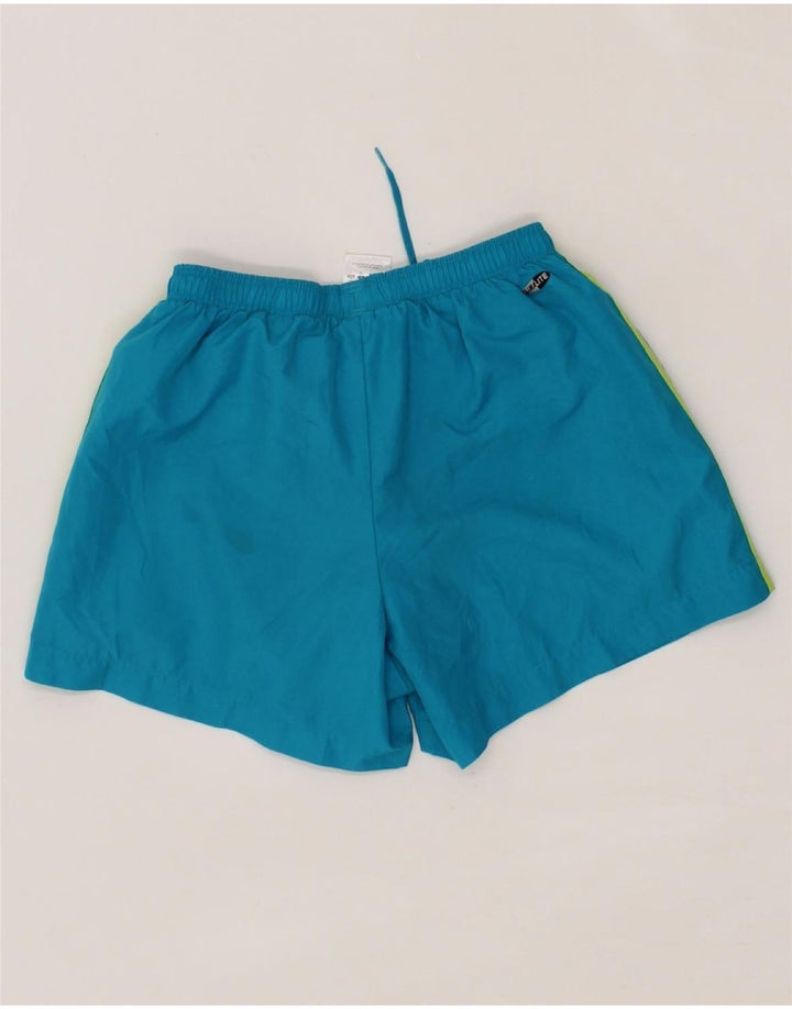 ADIDAS Boys Sport Shorts 11-12 Years Blue Polyester Vintage Adidas and Second-Hand Adidas from Messina Hembry 