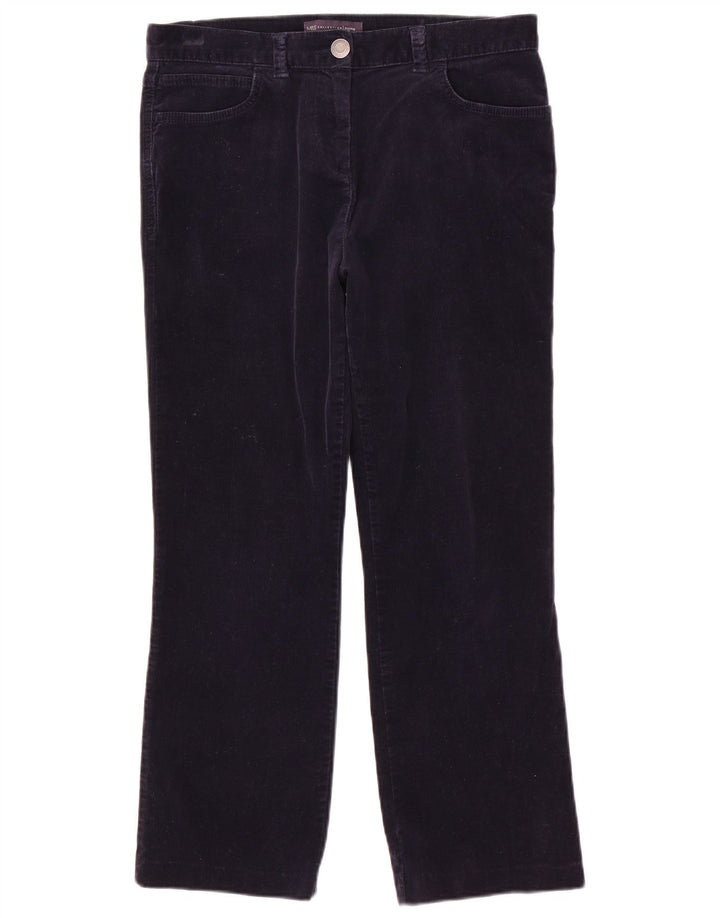 Женские укороченные брюки Marks & Spencer Bootcut UK 12 Medium W32 L25 Темно-синий B